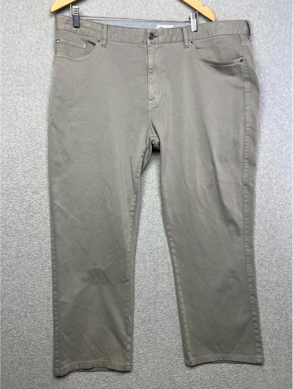 Peter Millar Pants Mens size 40 Khaki Gray 5 Pocket Comfort Stretch Casual